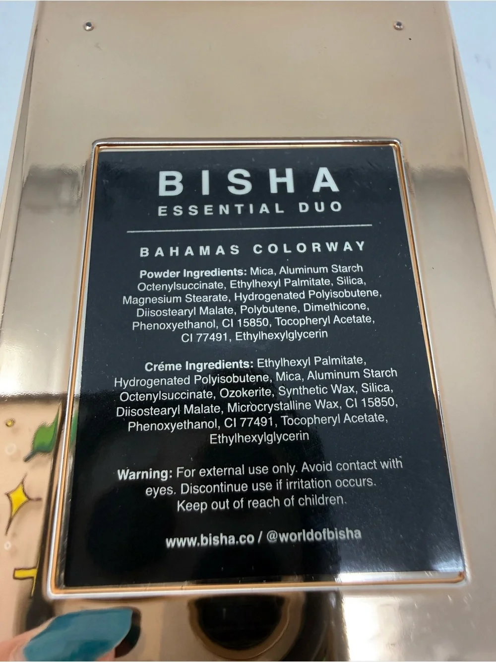 Bisha Essential Blush Duo Set - Bahamas Vibrant Colorway Brand New